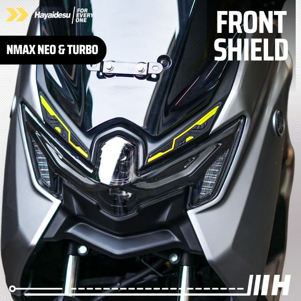 Hayaidesu Yamaha NMAX NEO & TURBO Front Shield Body Protector Cover