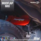 Hayaidesu Mud Flap YAMAHA MIO M3 , MIO J , MIO S , MIO Z , FINO FI , X-RIDE 125 , SOUL GT 125