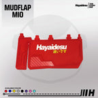 Hayaidesu Mud Flap YAMAHA MIO M3 , MIO J , MIO S , MIO Z , FINO FI , X-RIDE 125 , SOUL GT 125