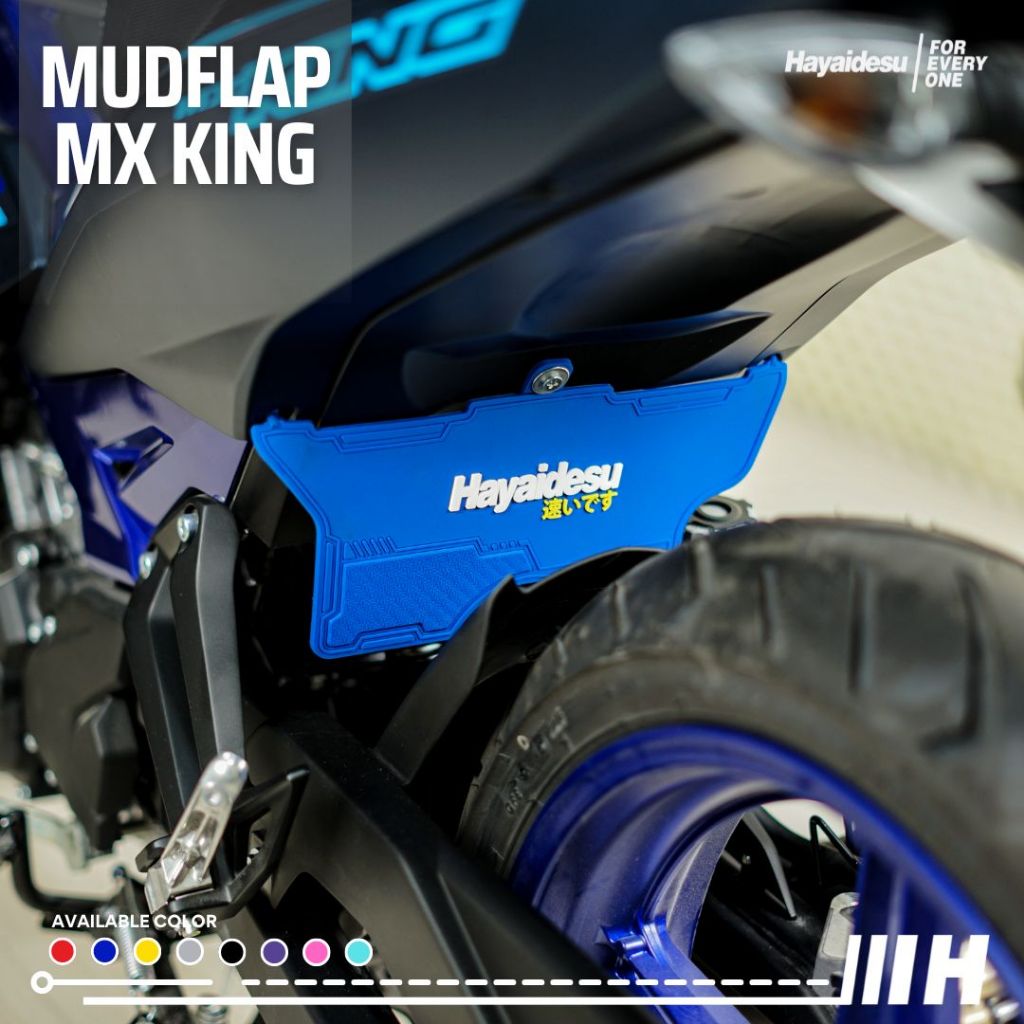 Hayaidesu Mudflap MX King Penahan Lumpur - PREMIUM