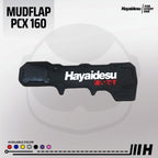 Hayaidesu Mud Flap PCX 160 (2021-2025) Penahan Lumpur Kepet Aksesoris Variasi