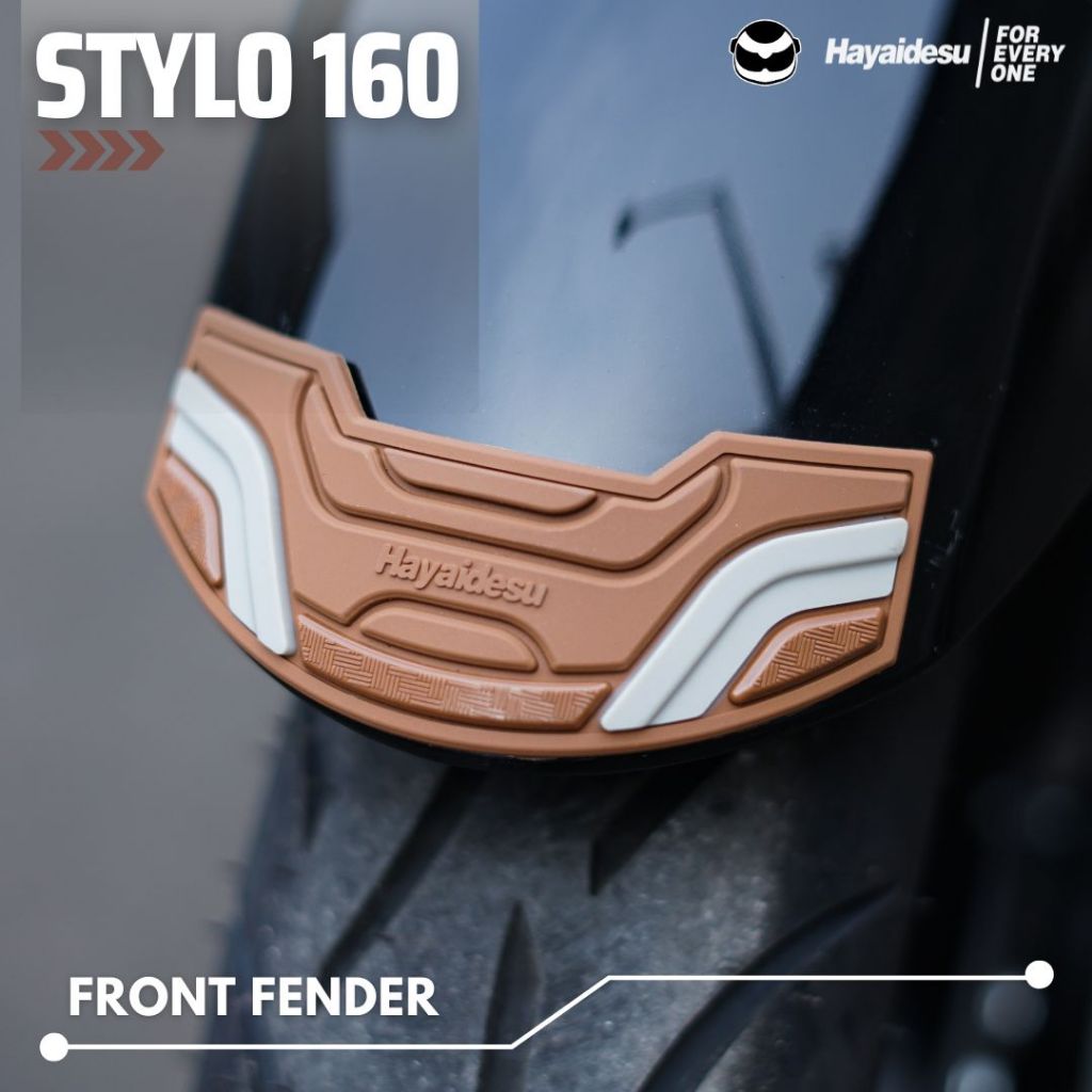 Hayaidesu STYLO 160 Body Protector FRONT FENDER Cover