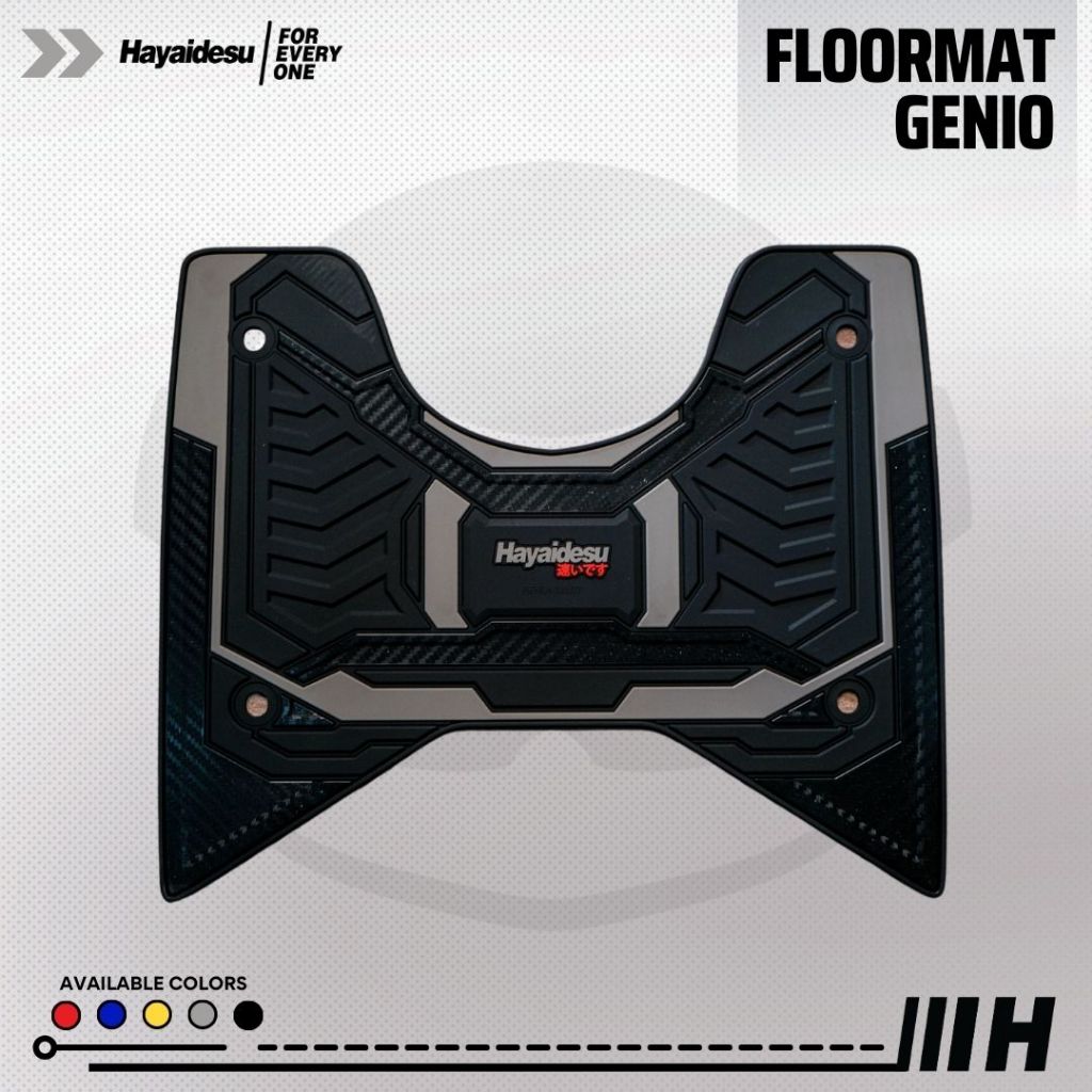Hayaidesu Floor Mat Honda Genio Karpet Motor - Premium Quality