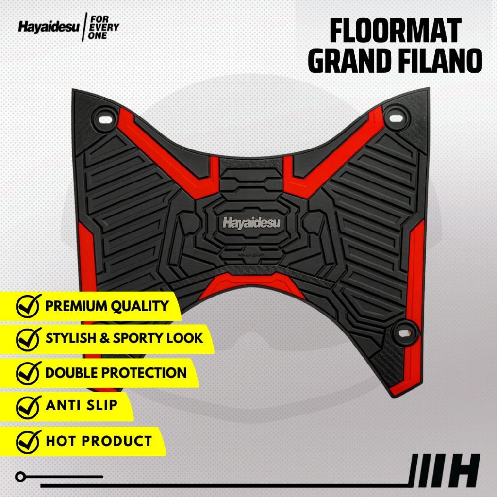 Hayaidesu Yamaha Grand Filano Karpet Motor Floor Mat - Premium Quality