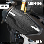 Hayaidesu honda ADV 160 (2022-2024) Body Protector Muffler Knalpot Cover