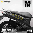 Hayaidesu BEAT 2020-2023 Deluxe / Street Body Protector Rear Side Cover