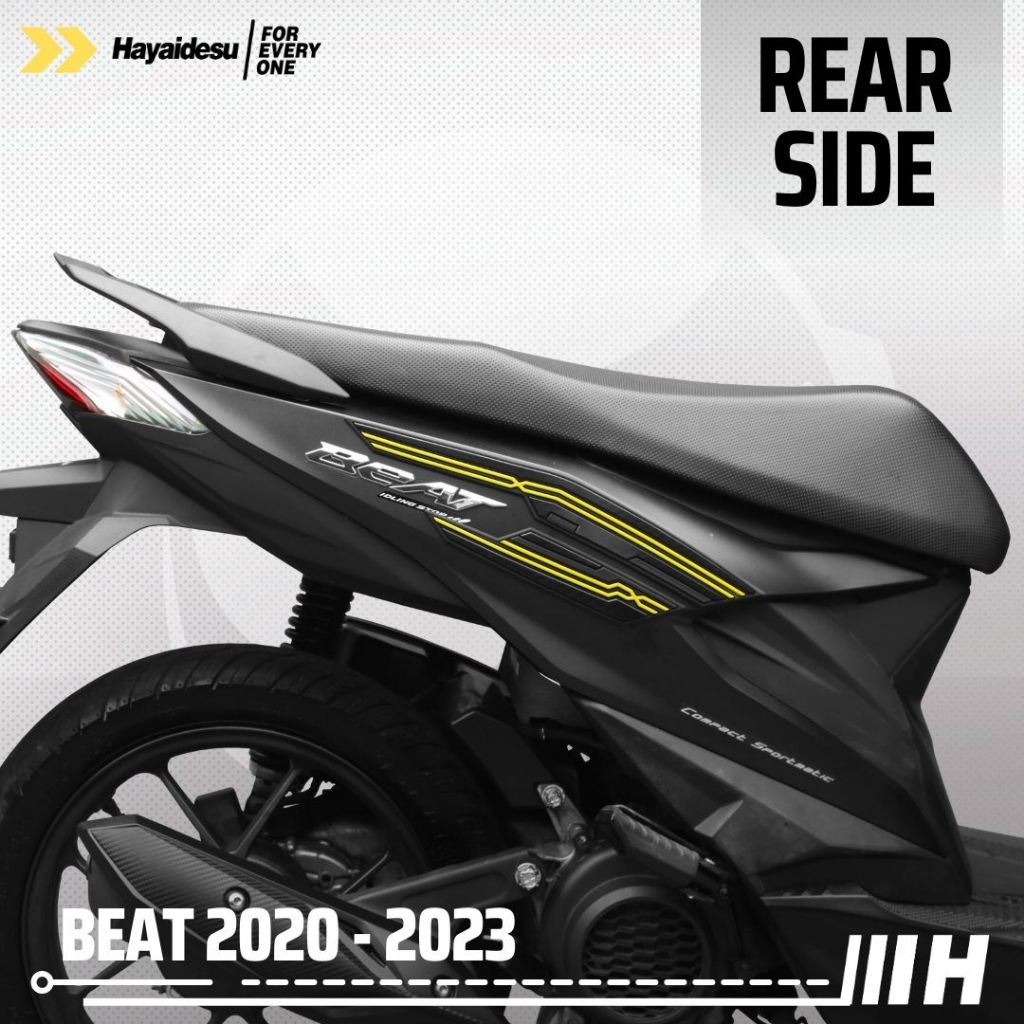 Hayaidesu BEAT 2020-2023 Deluxe / Street Body Protector Rear Side Cover