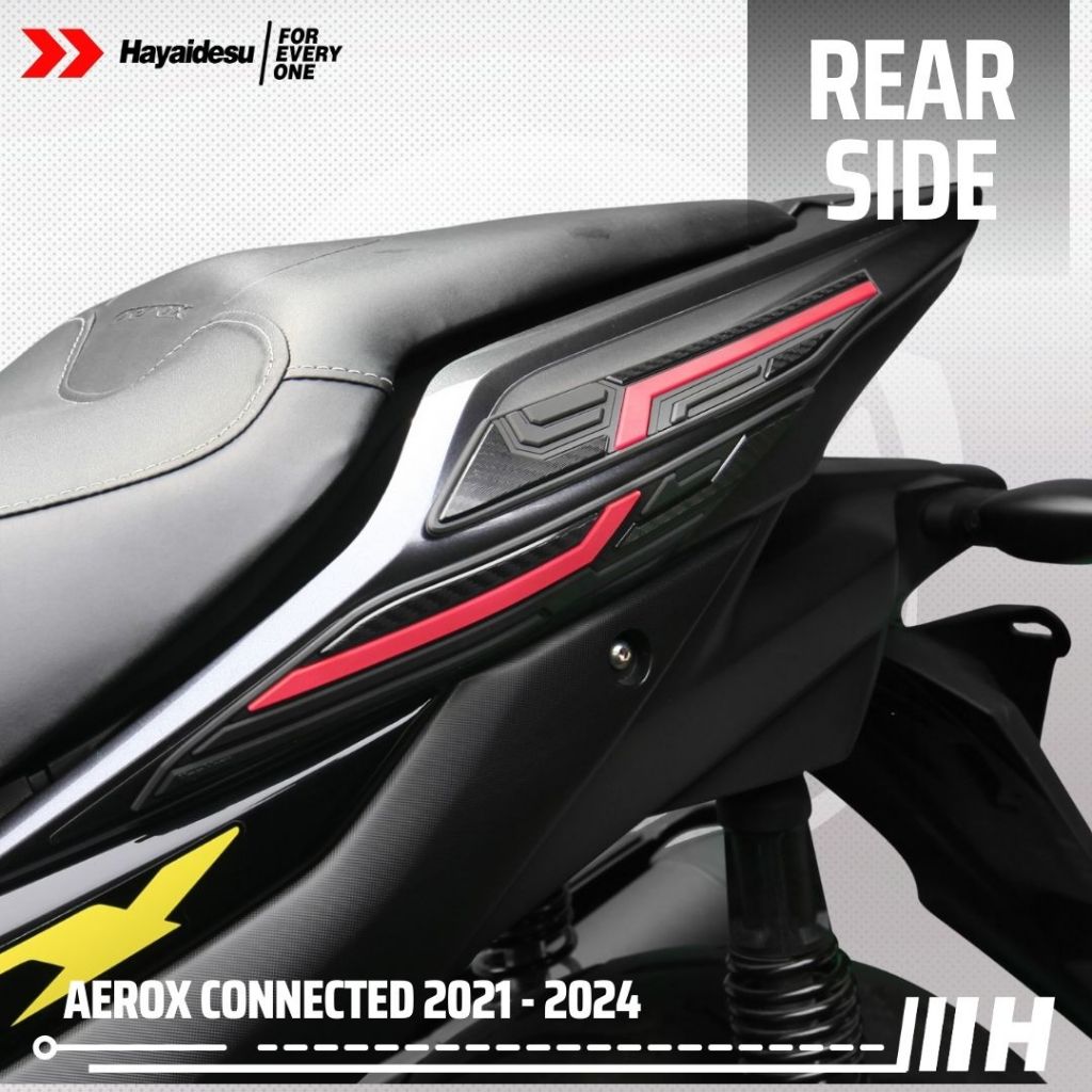 Hayaidesu AEROX Connected 2021-2024 Body Protector Rear Side Cover