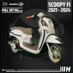 Hayaidesu Body Protector New Scoopy 2021 - 2024 Full Set Cover