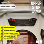 Hayaidesu New Scoopy 2021 - 2024 Body Protector Upper Stop Lamp Cover
