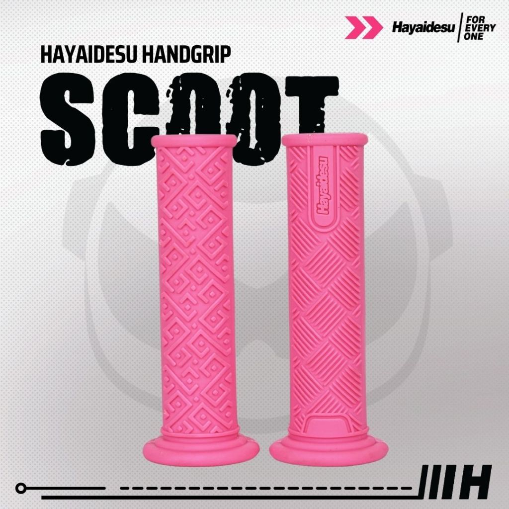 Hayaidesu Handgrip SCOOT Vespa Matic - Hand Grip Primavera , Sprint , GTS , Stylo , Fazzio , Filano , Scomadi, Royal Alloy