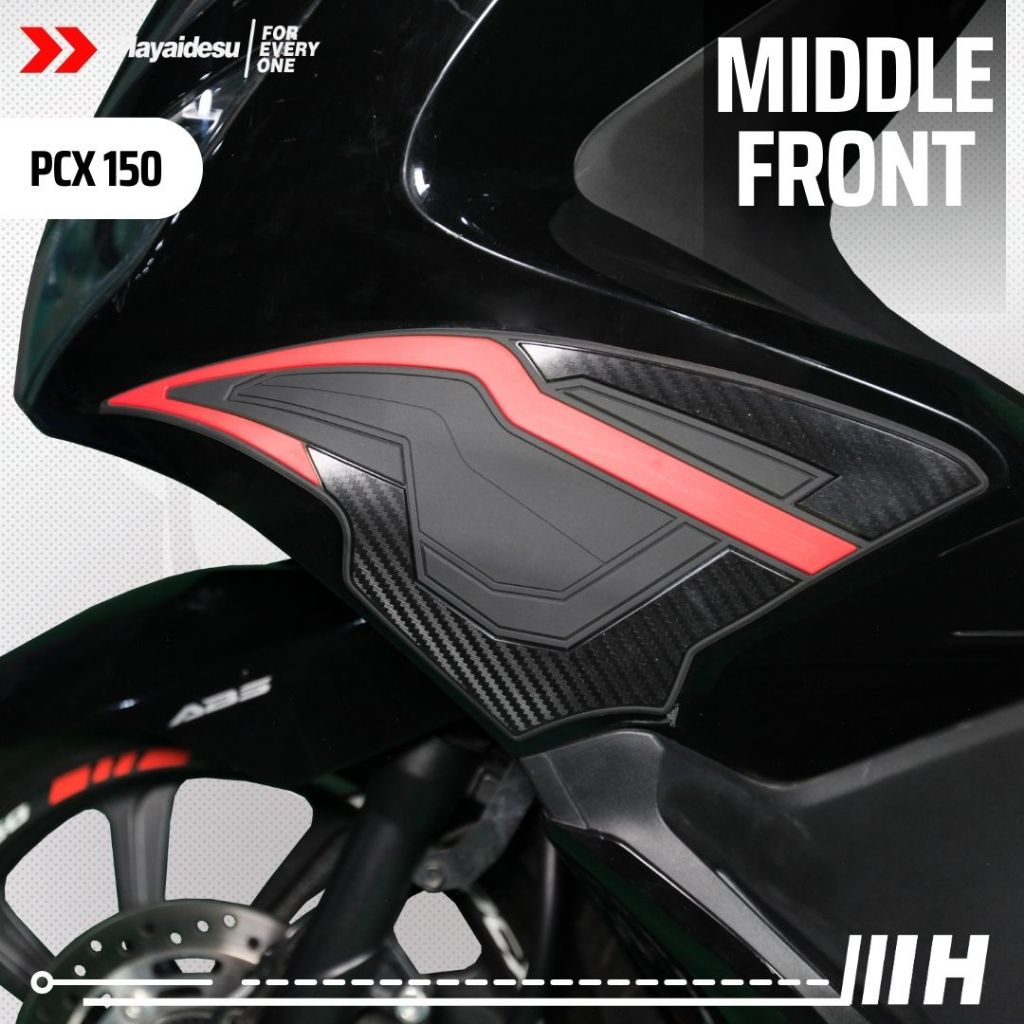 Hayaidesu PCX 150 Body Protector Middle Front Cover New Version