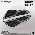 Hayaidesu LEXI 125 Floor Step Boardrest Karpet Motor LEXI 125 Bordes -  Premium Quality