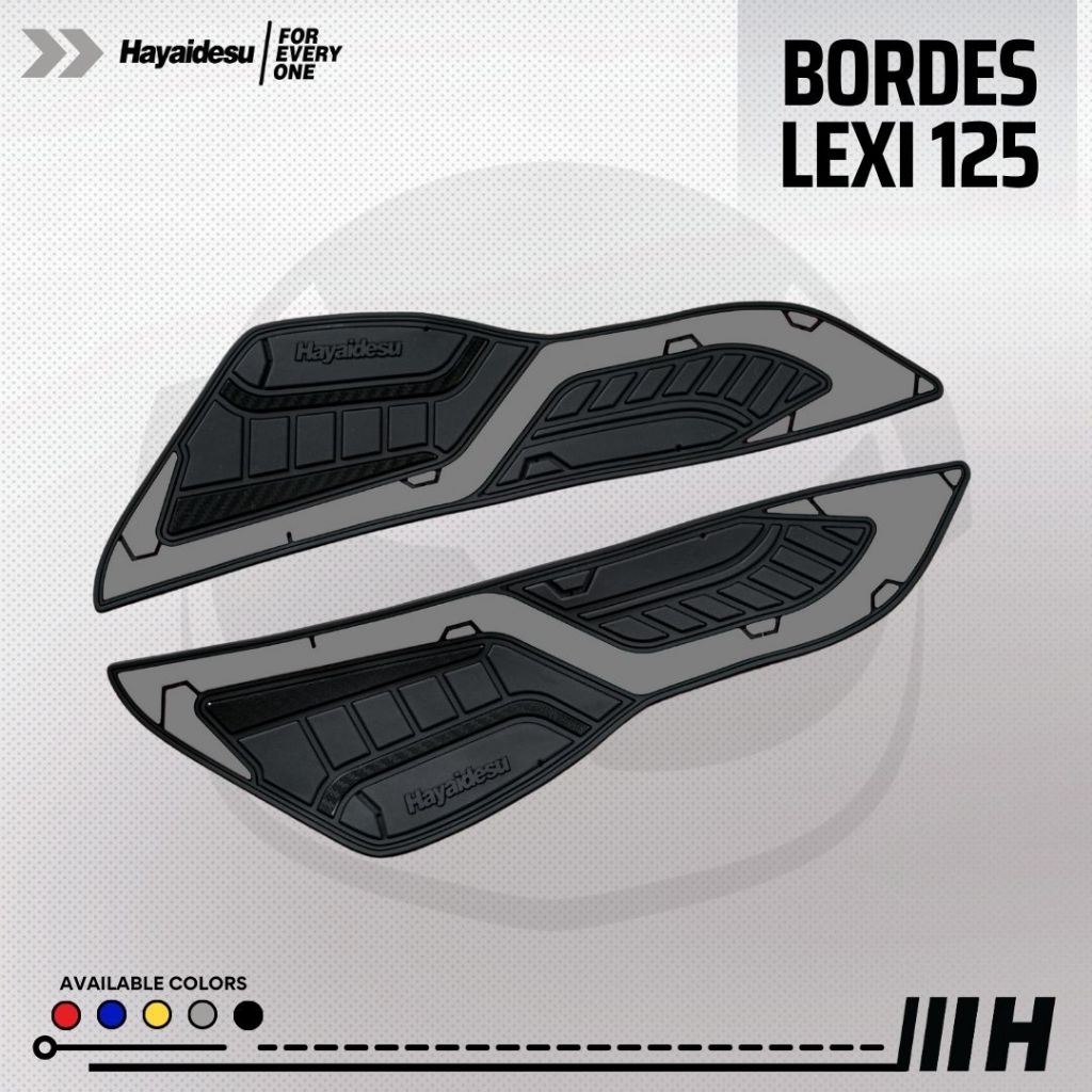 Hayaidesu LEXI 125 Floor Step Boardrest Karpet Motor LEXI 125 Bordes -  Premium Quality