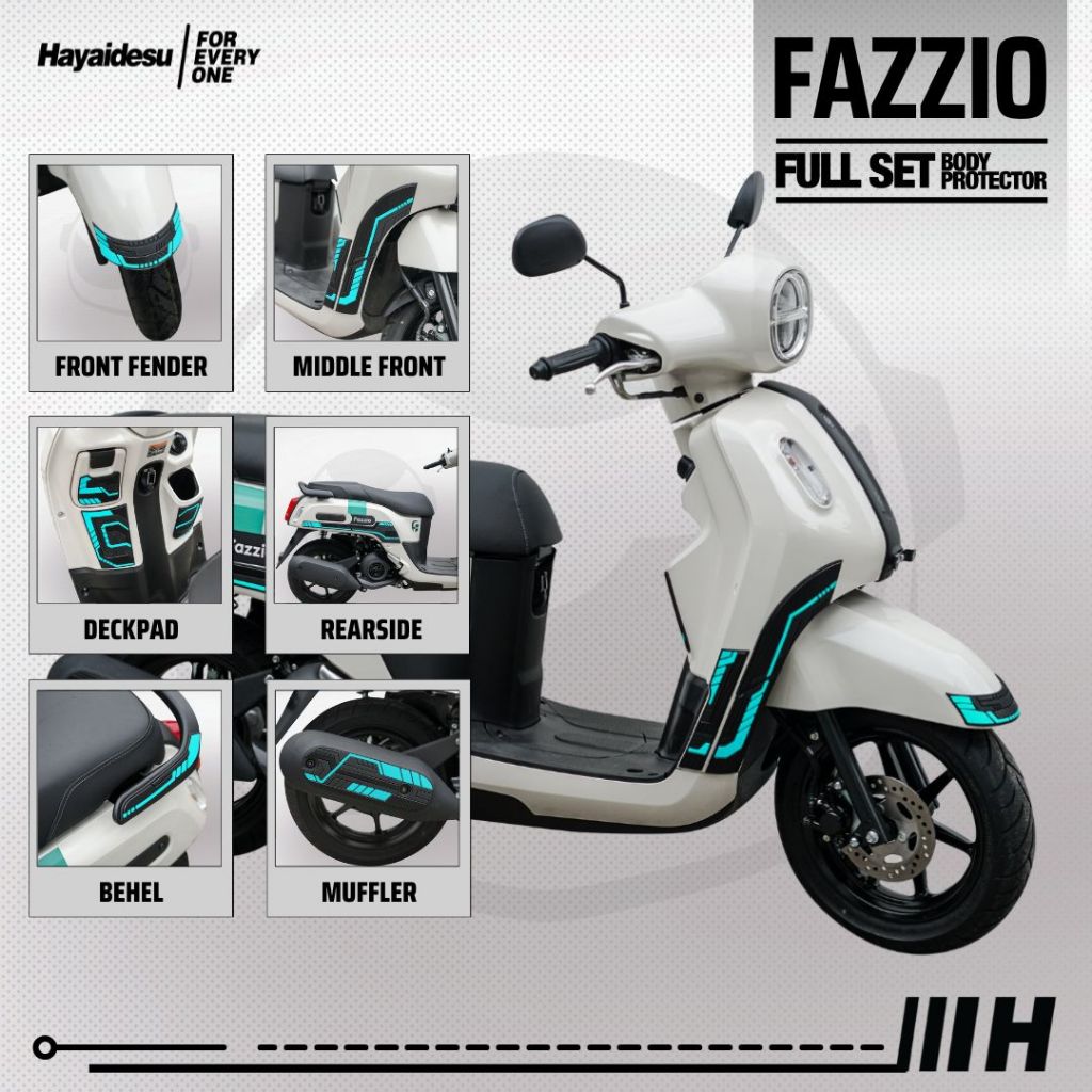 Hayaidesu Body Protector FAZZIO Full Set Cover