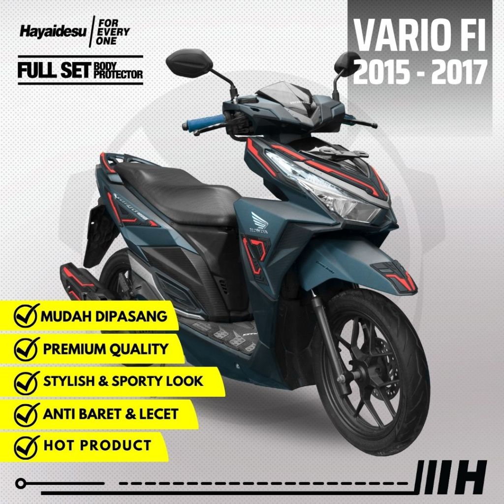 Hayaidesu VARIO FI / Click 2015-2017 Body Protector Full Set Cover