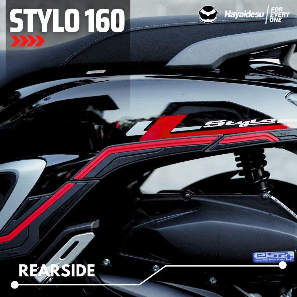 Hayaidesu STYLO 160 Body Protector REAR SIDE Cover