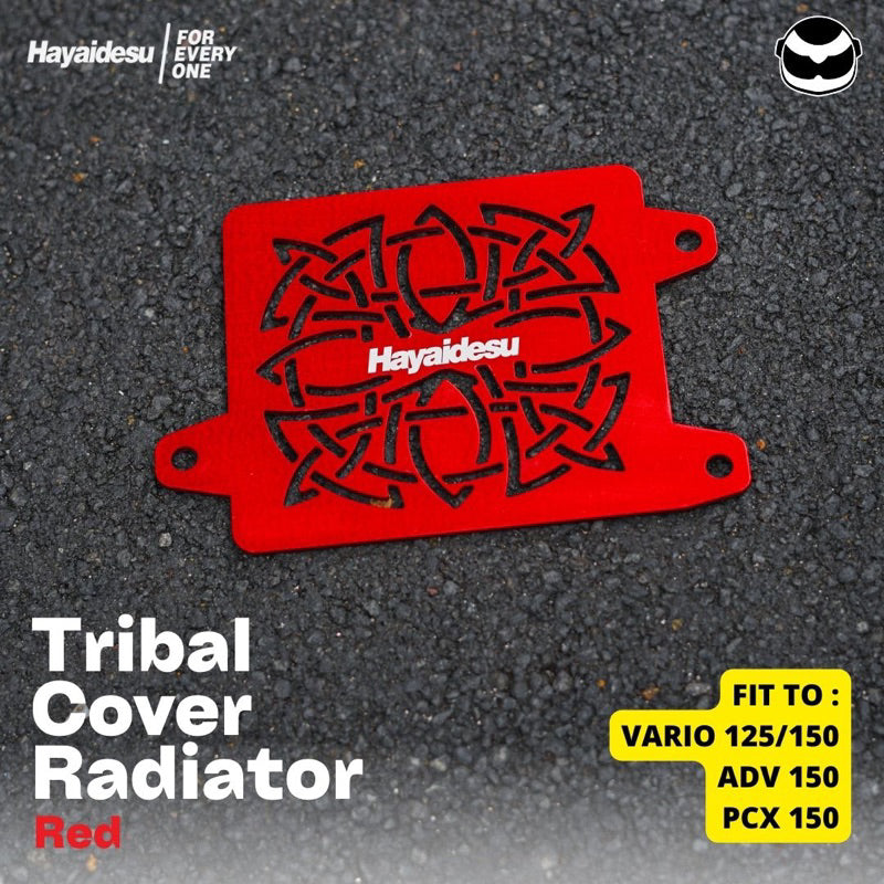 HAYAIDESU RADIATOR COVER HONDA ANODIZE – VARIO 125 , VARIO 150 , PCX 150 , ADV 150