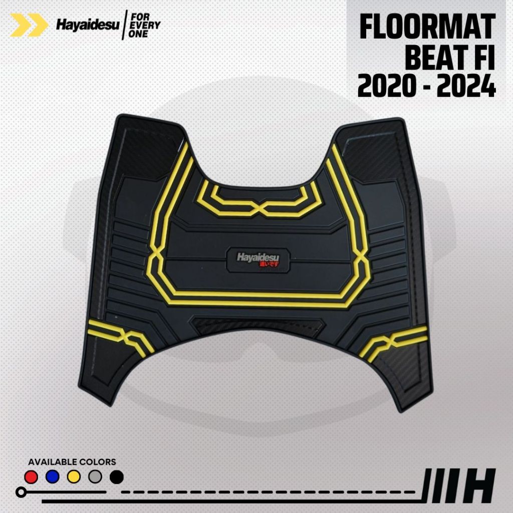 Hayaidesu BEAT (2020-2024) Deluxe/Street Karpet Motor Floor Mat - Premium Quality