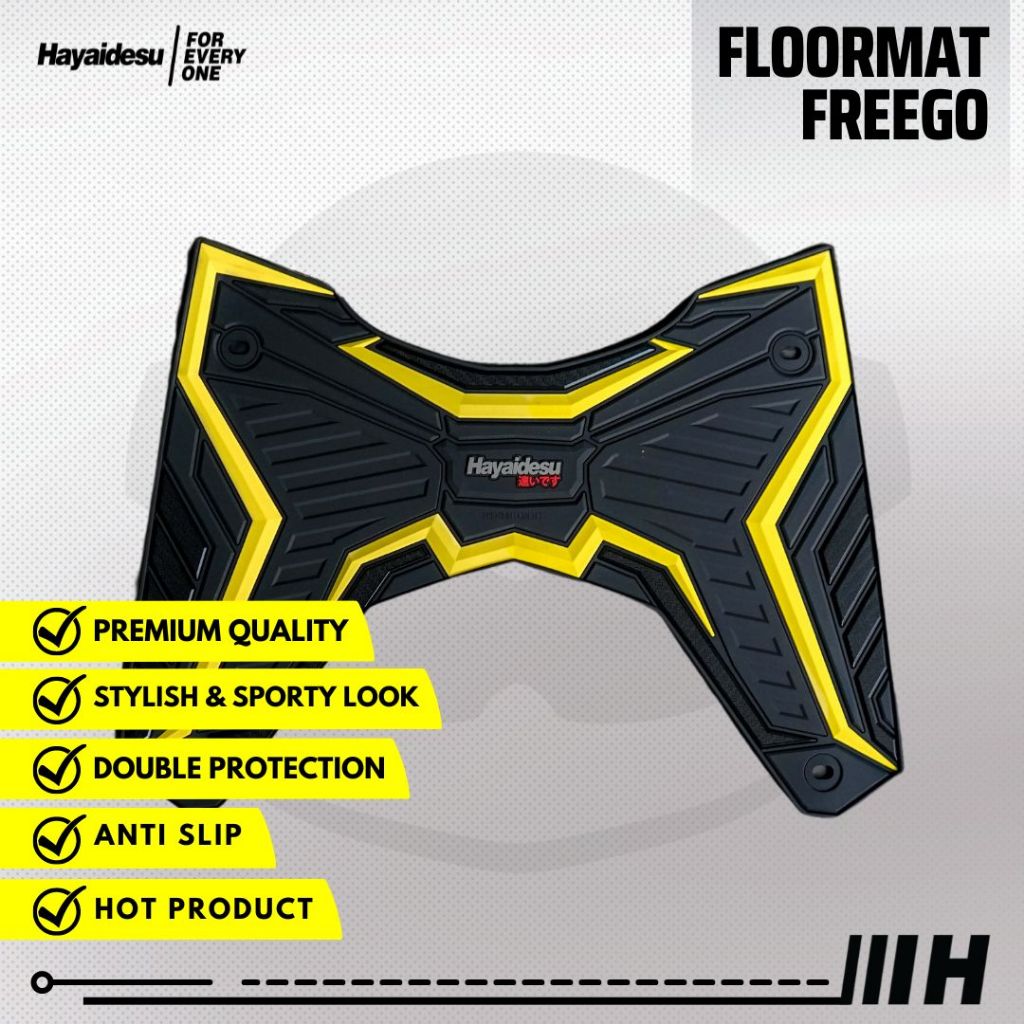 Hayaidesu Karpet Motor Floor Mat Freego (2018-2021) Old - Premium Quality