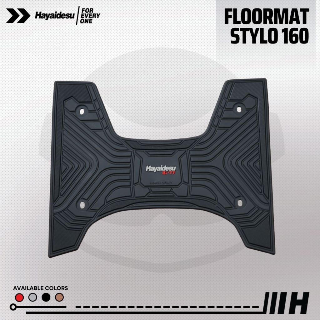 Hayaidesu  Honda Floor Mat Stylo 160 Karpet Motor Floor Mat - Premium Quality
