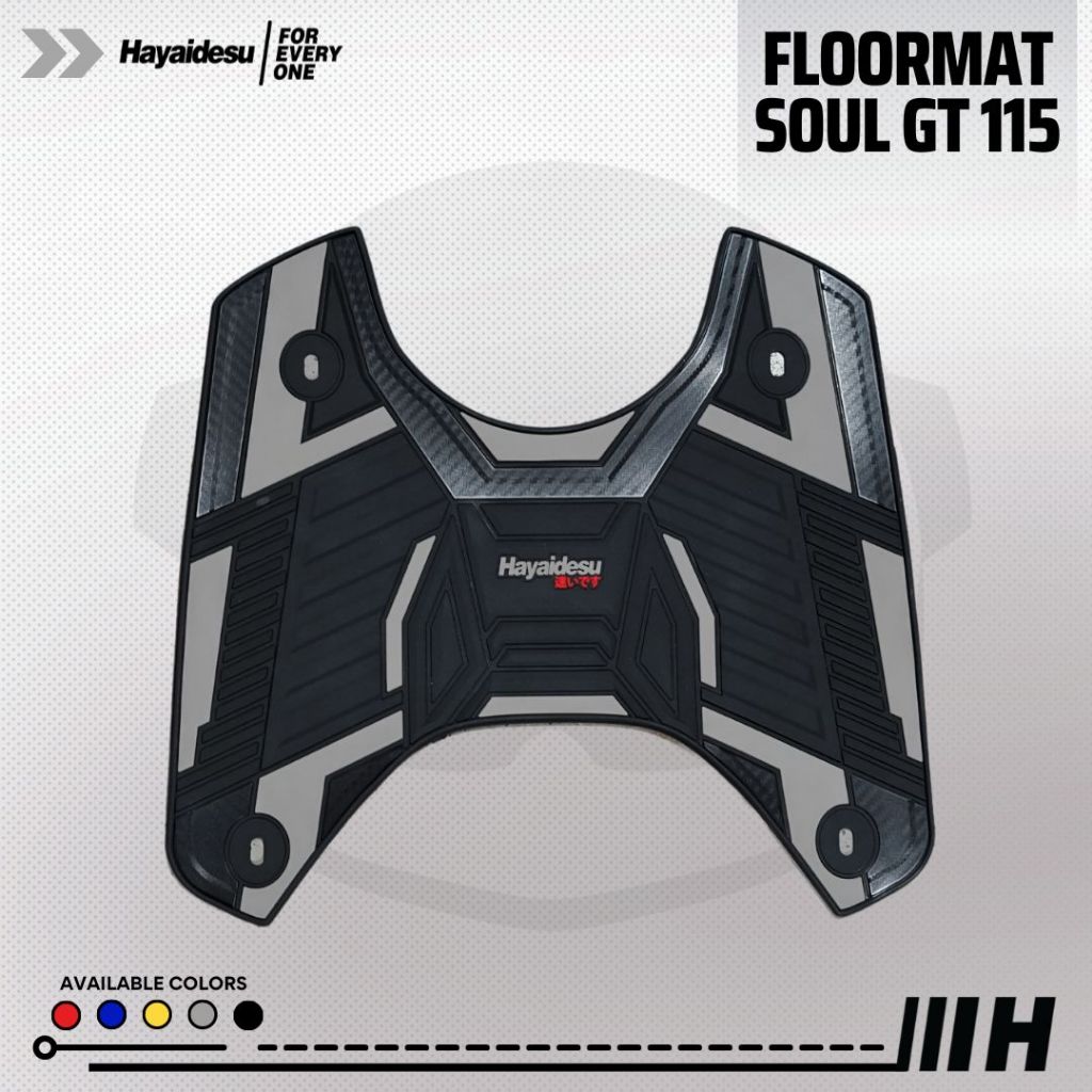 Hayaidesu Karpet Motor Floor Mat Mio Soul GT 115 - Premium Quality