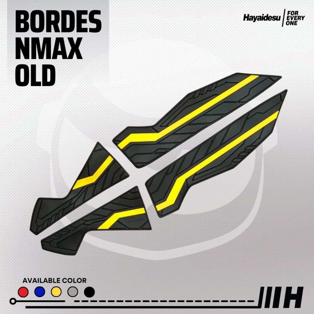 Hayaidesu Floor Step Boardrest Karpet Motor NMAX OLD Bordes -  Premium Quality