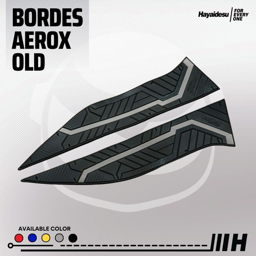 Hayaidesu Floor Step Boardrest Karpet Motor AEROX OLD Bordes -  Premium Quality