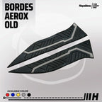 Hayaidesu Floor Step Boardrest Karpet Motor AEROX OLD Bordes -  Premium Quality