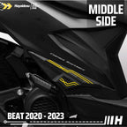 Hayaidesu BEAT 2020-2023 Deluxe / Street  Middle Side Body Protector Cover