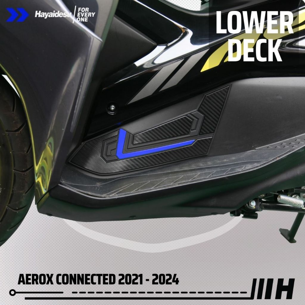 Hayaidesu AEROX Connected 2021-2024 Body Protector Lower Deck Cover