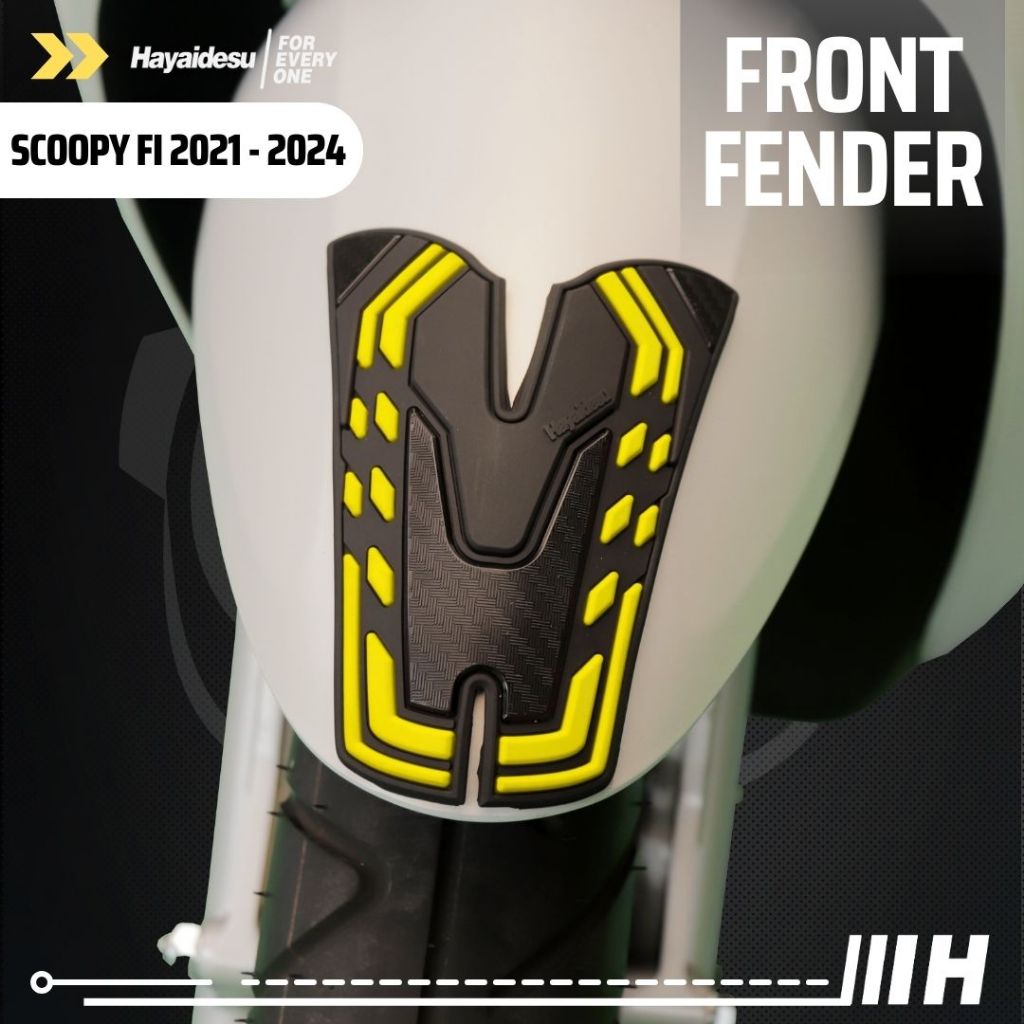 Hayaidesu New Scoopy 2021 - 2024 Body Protector Front Fender Cover