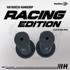 Hayaidesu Handgrip RACING (CLOSE BAR END) - Hand Grip Motor Balap (Ujung Tertutup)
