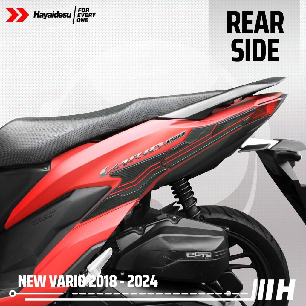 Hayaidesu New Vario Click 2018-2022 Body Protector Rear Side Cover