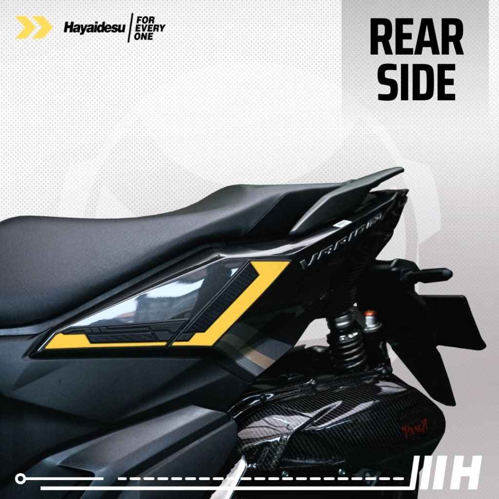 Hayaidesu Vario FI / Click 160 Rear Side Body Protector Cover