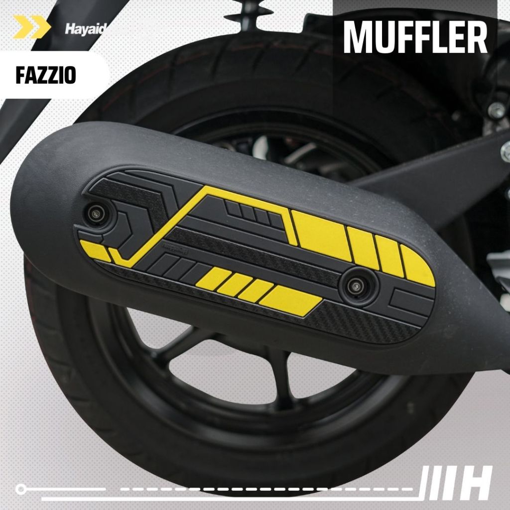 Hayaidesu Body Protector Fazzio Muffler Knalpot Cover