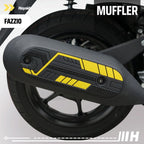 Hayaidesu Body Protector Fazzio Muffler Knalpot Cover