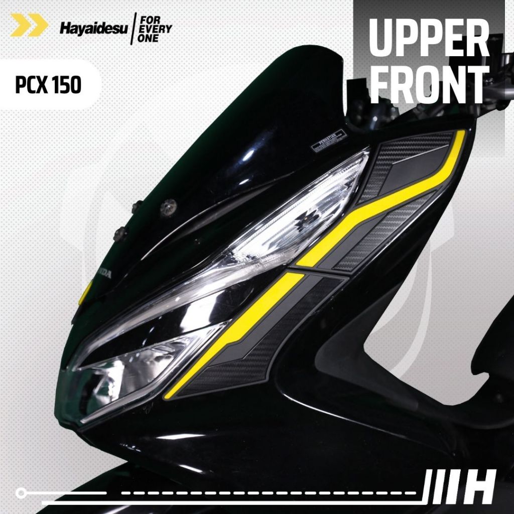 Hayaidesu PCX 150 Body Protector Upper Front Cover New Version