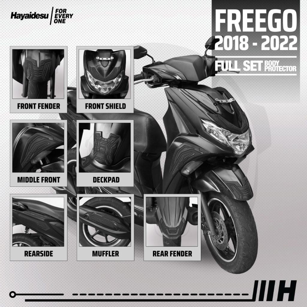 Hayaidesu Body Protector Freego Full Set Cover