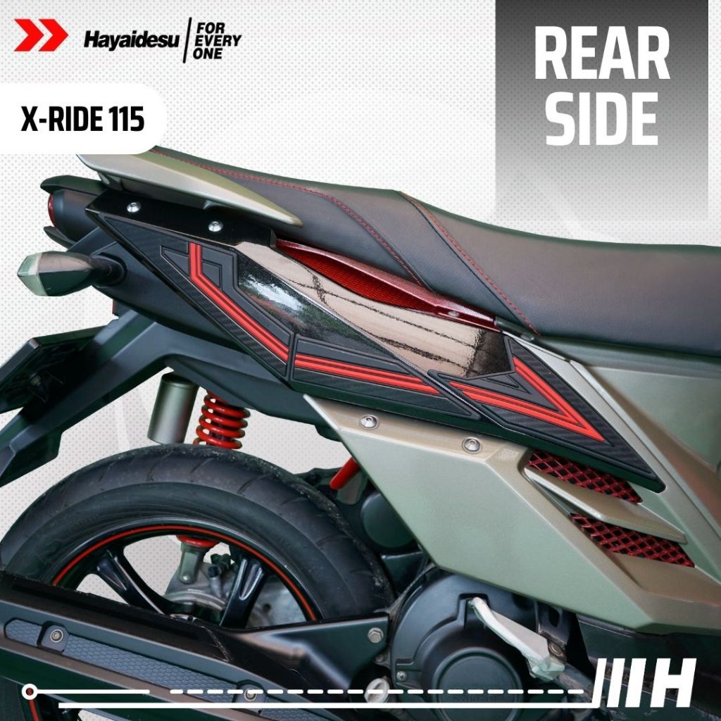 Hayaidesu XRIDE 115 Body Protector Rear Side Cover