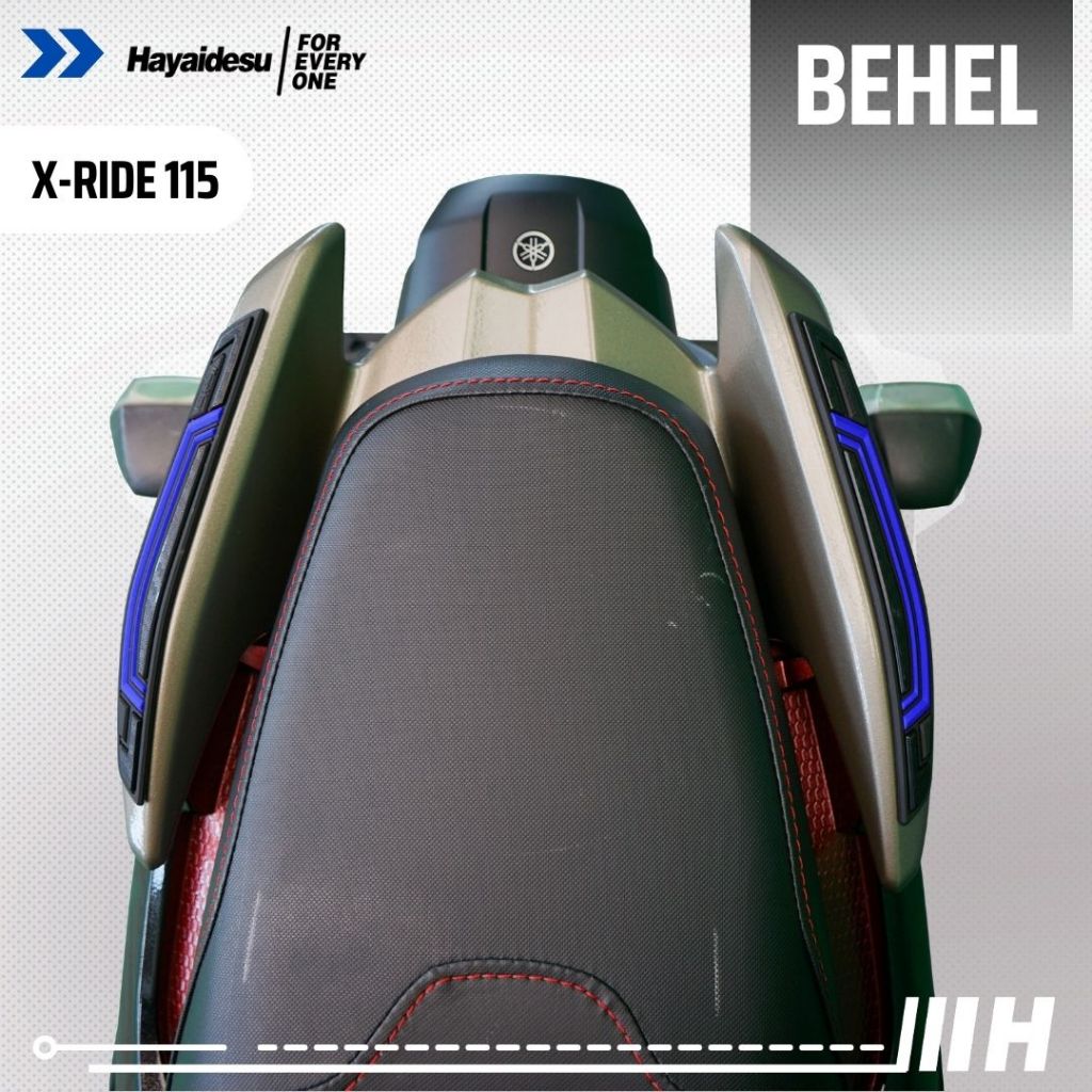 Hayaidesu XRIDE 115 Body Protector Behel Pillion Grip Cover