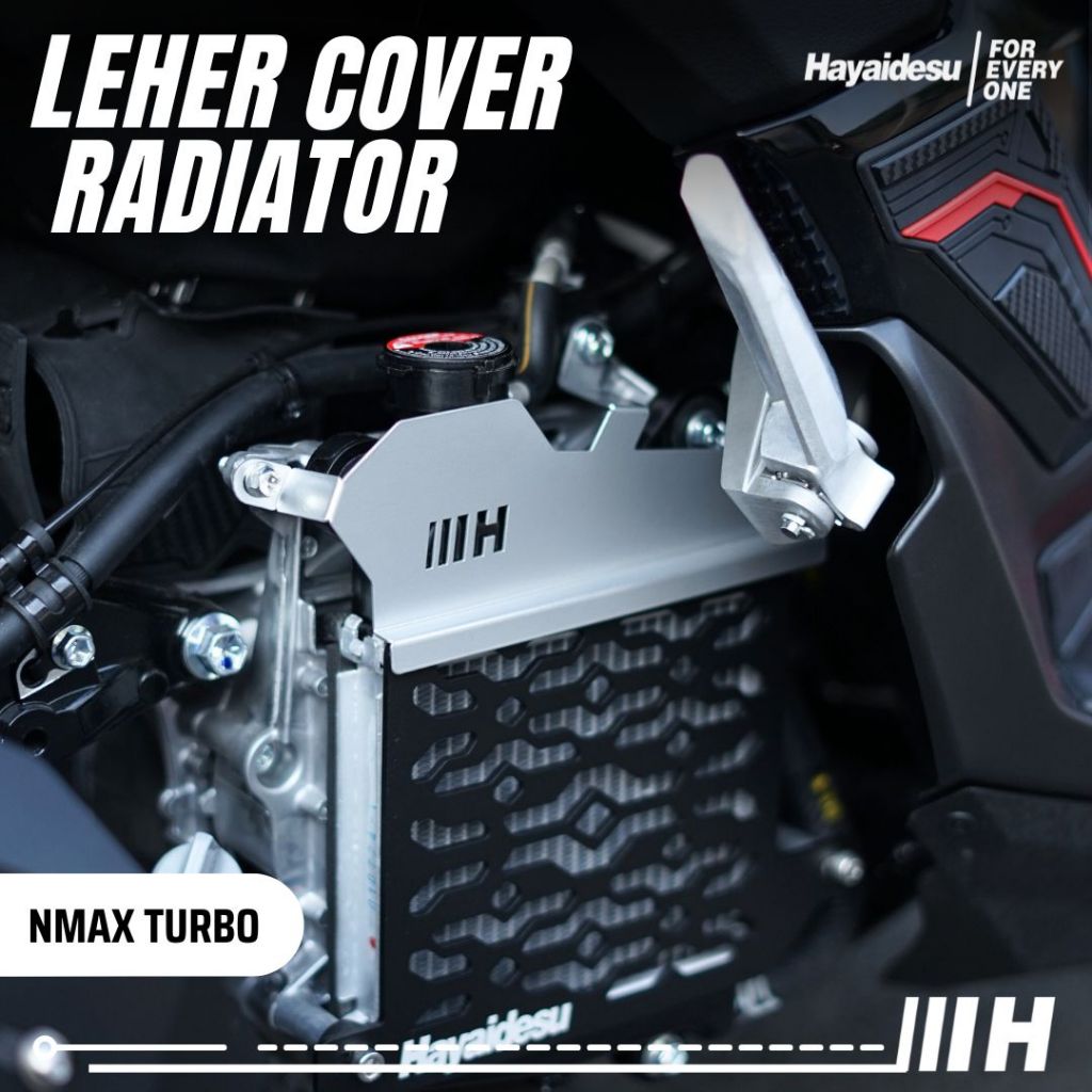 Hayaidesu Yamaha NMAX TURBO Cover Leher Radiator
