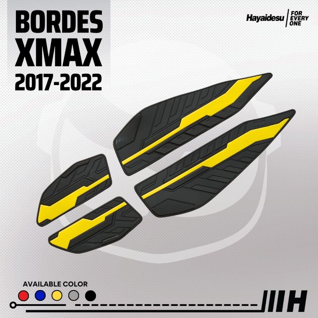 Hayaidesu Floor Step Boardrest Karpet Motor XMAX 2017-2022 Bordes -  Premium Quality