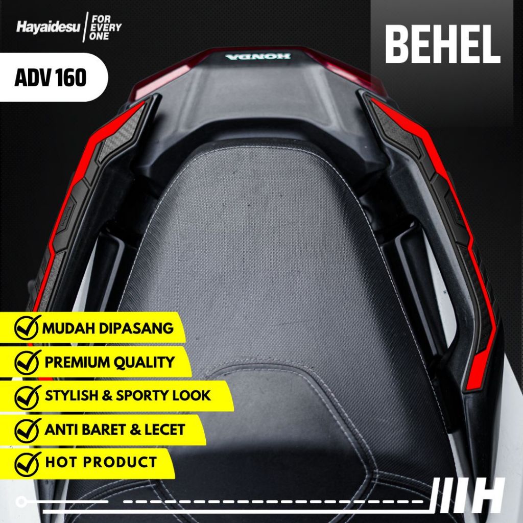 Hayaidesu Honda ADV 160 Behel Pilion Grip Body Protector Cover