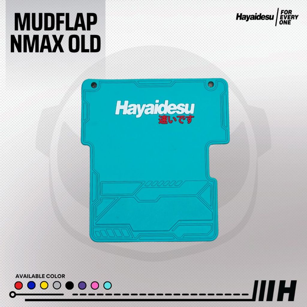 Hayaidesu Mudflap Yamaha NMAX OLD 2015-2019 Aksesoris Variasi Penahan Lumpur - PREMIUM