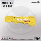 Hayaidesu Mud Flap PCX 160 (2021-2025) Penahan Lumpur Kepet Aksesoris Variasi
