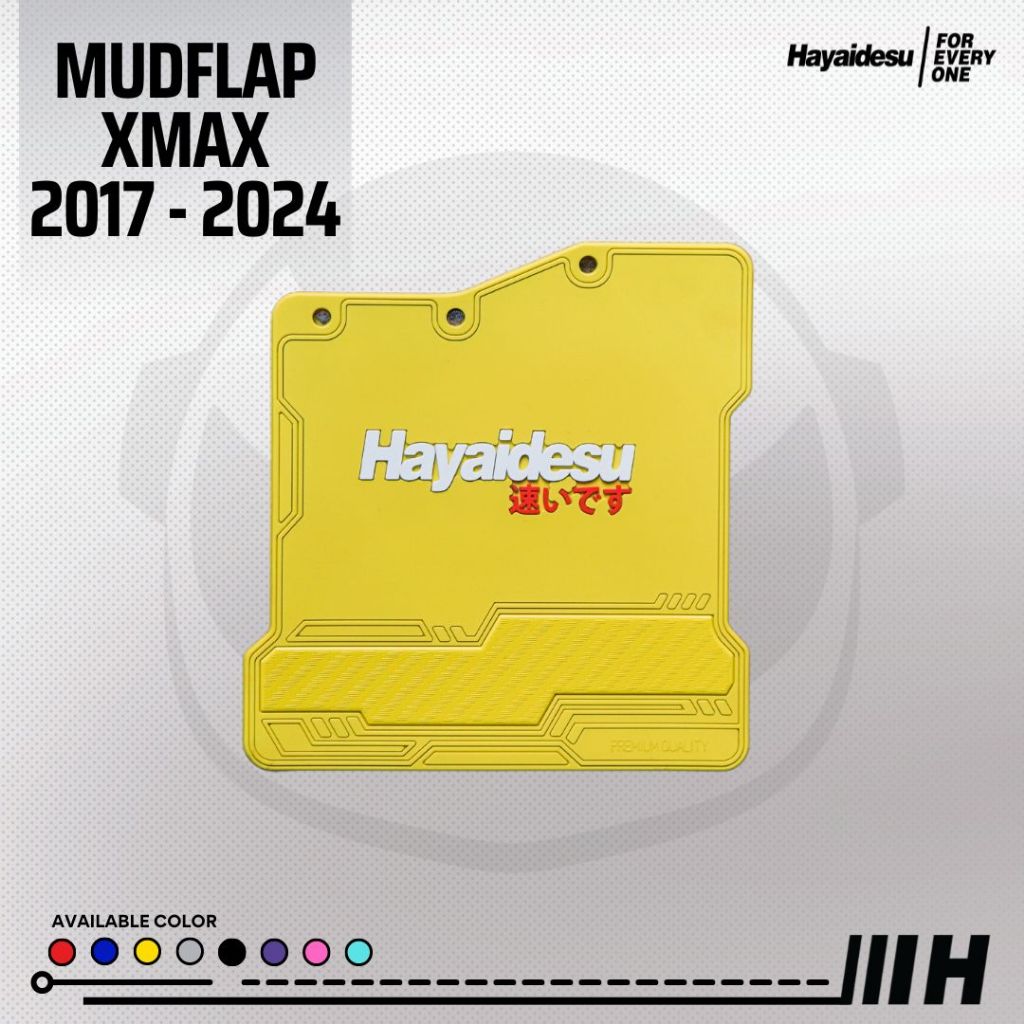 Hayaidesu Mudflap Yamaha Xmax Penahan Lumpur - Premium Quality