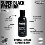 Hayaidesu Super Black/Penghitam Body Plastik Motor
