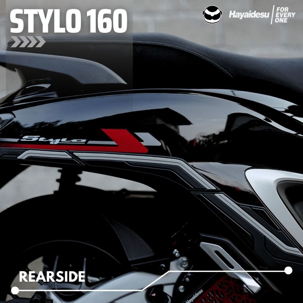 Hayaidesu STYLO 160 Body Protector REAR SIDE Cover