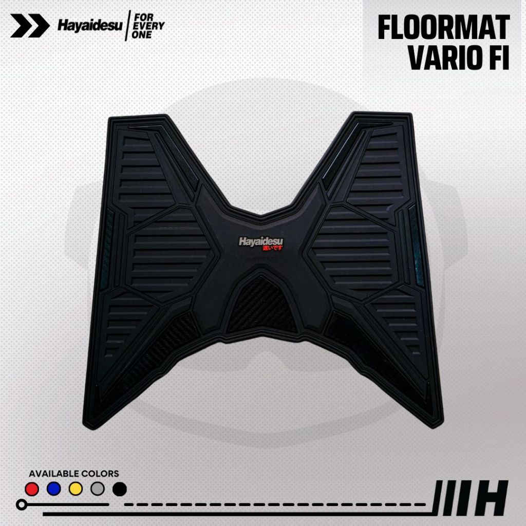 Hayaidesu Floor Mat Vario Fi 125/150/ Led Old (2015-2017) Karpet Motor - Premium Quality
